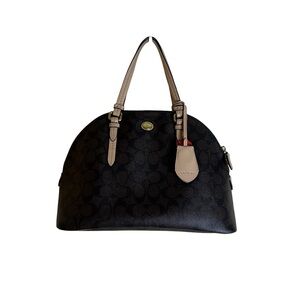Coach‎ rounded logo handbag